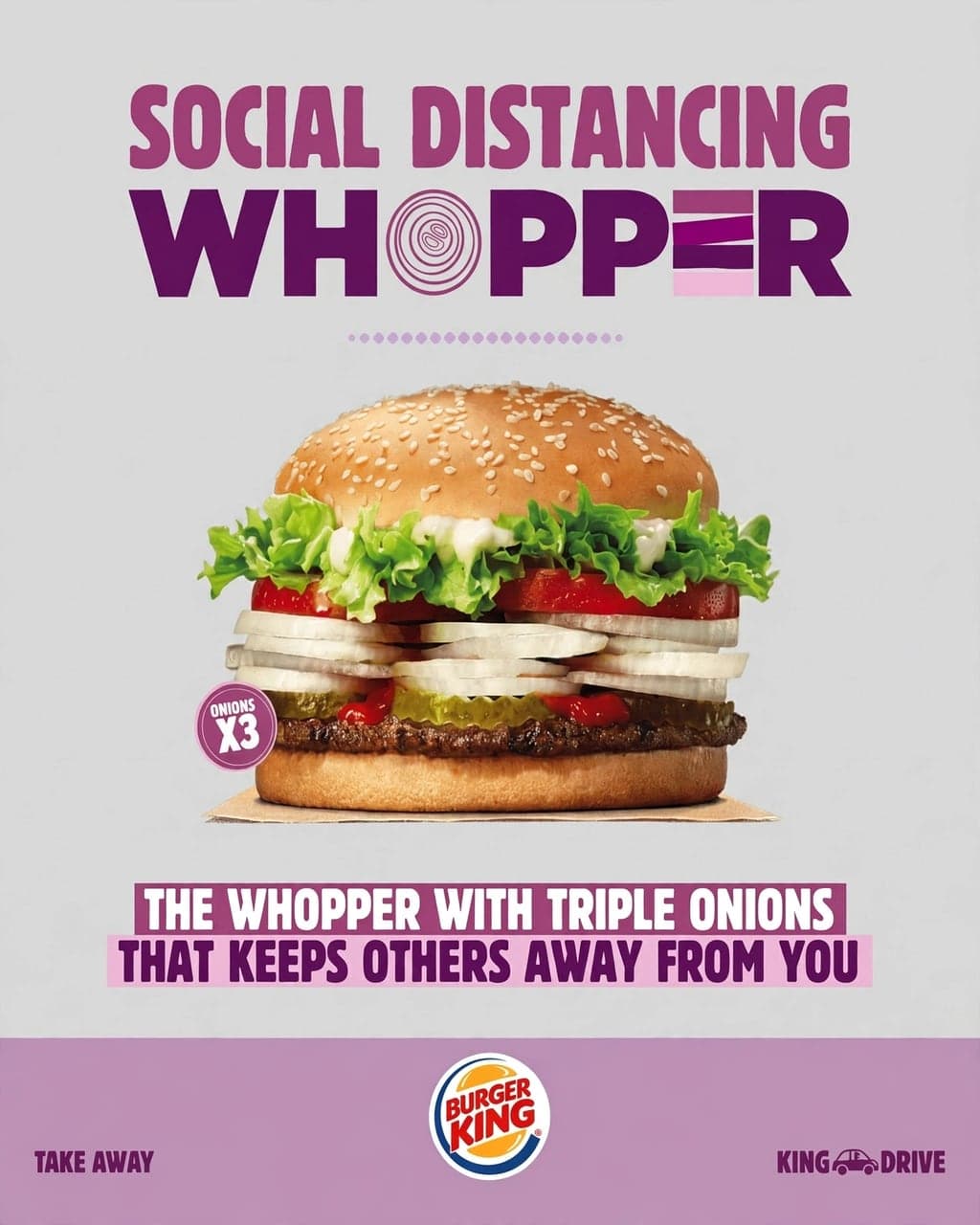 Burger-King-Anzeige auf Englisch, Format 4:5